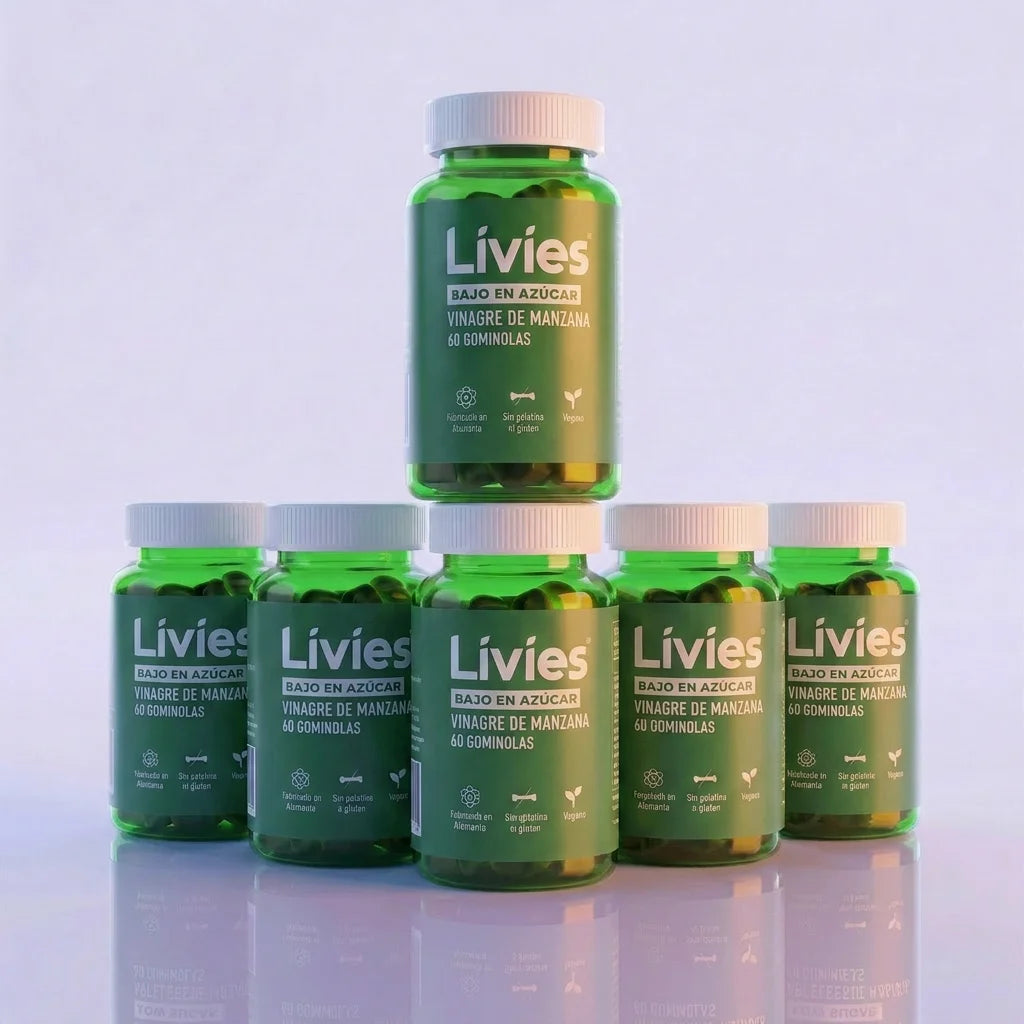 Livies Gominolas de vinagre de manzana