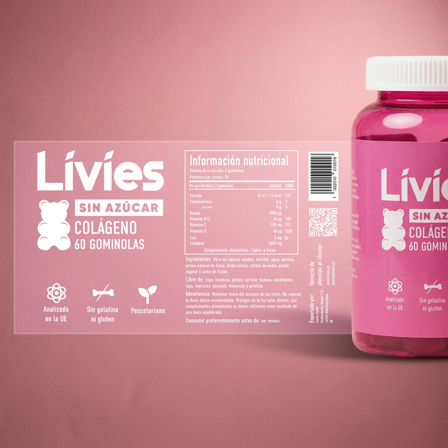 Livies Collageen Gummibeertjes