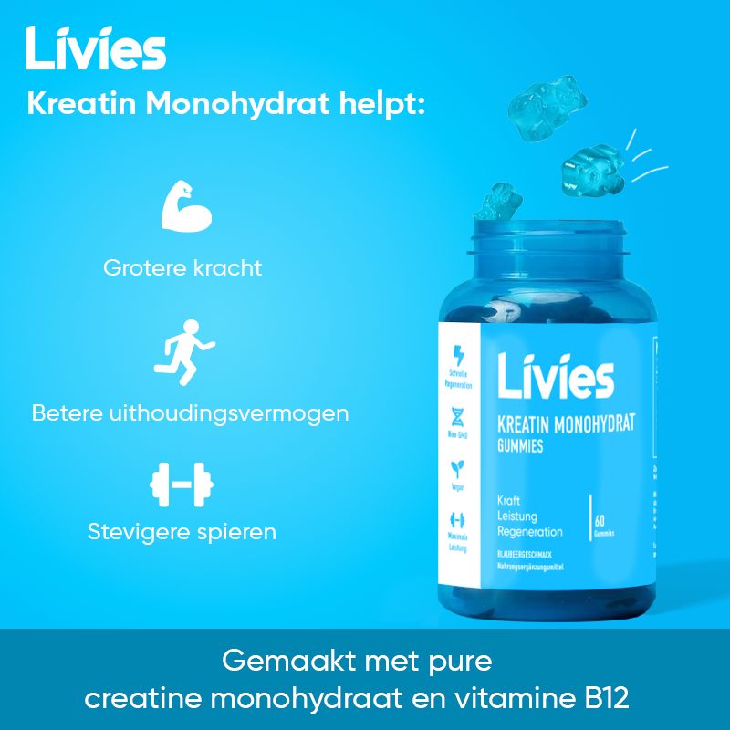 Livies Kreatine Gummibeertjes