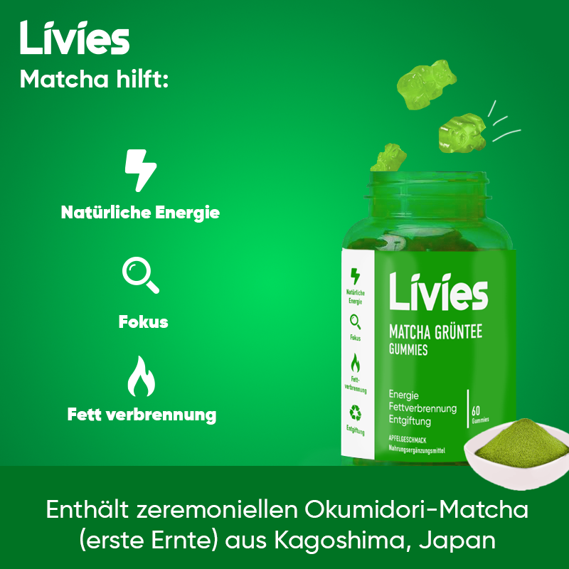Livies Matcha Gummybears