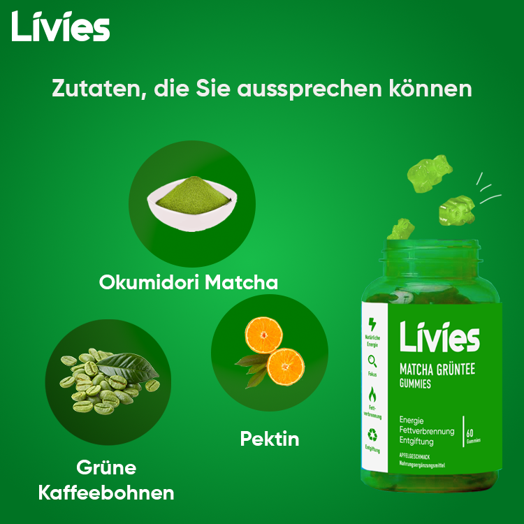 Livies Matcha Gummybears