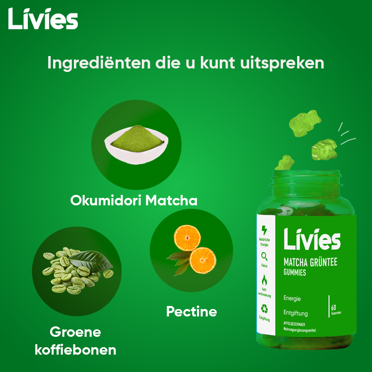 Livies Matcha Gummybears