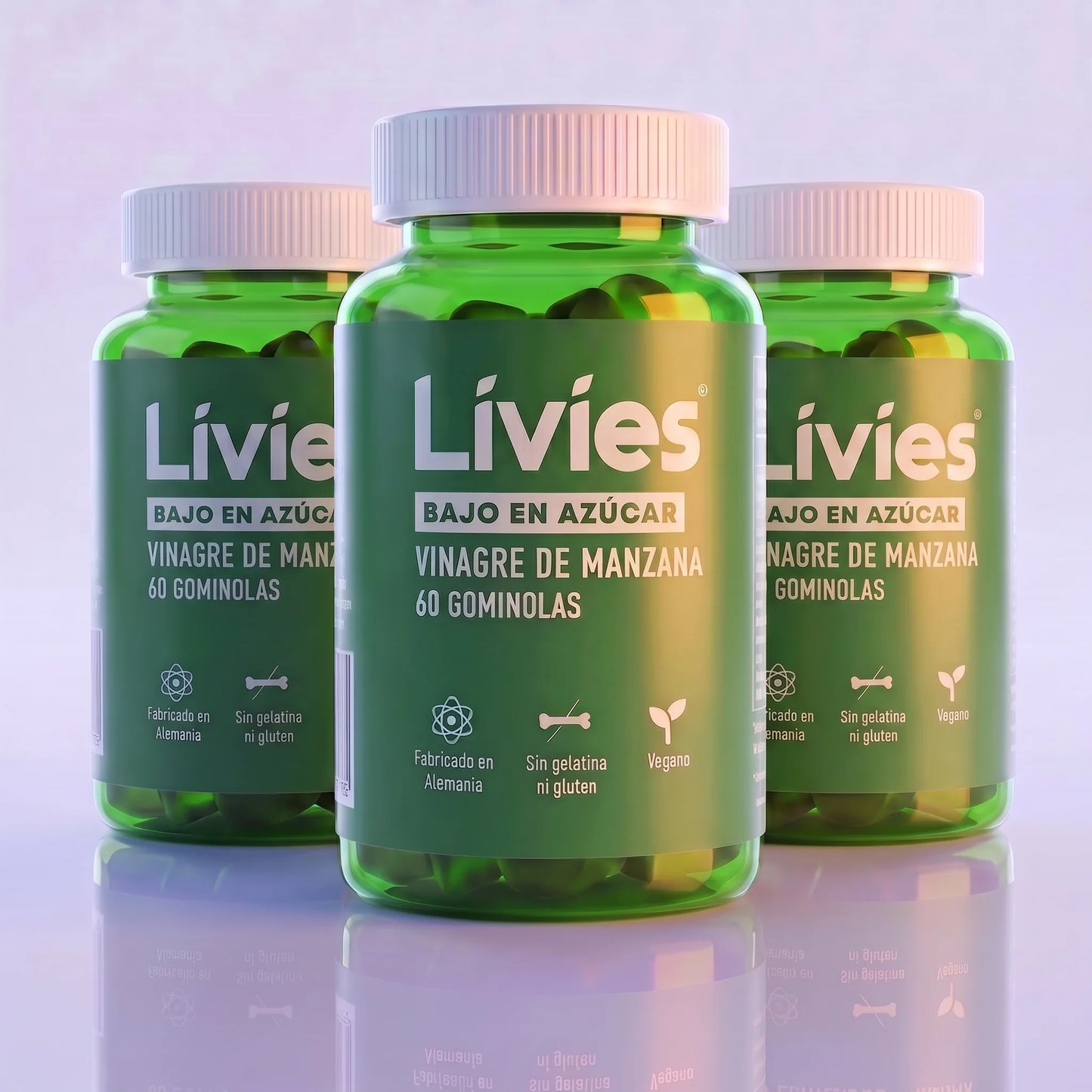 Livies Gominolas de vinagre de manzana