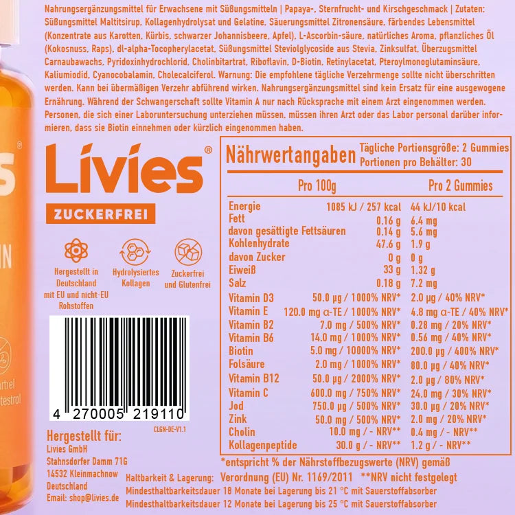 Livies Collagen Gummies