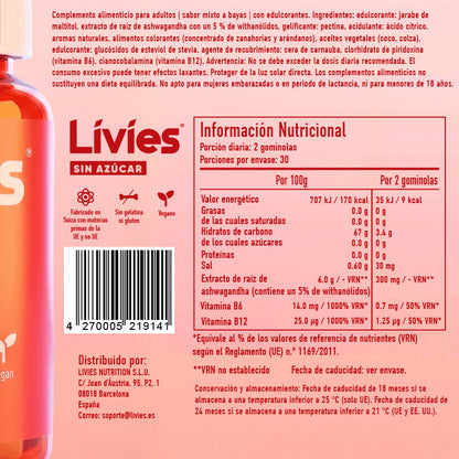 Livies Ashwagandha Gummibeertjes