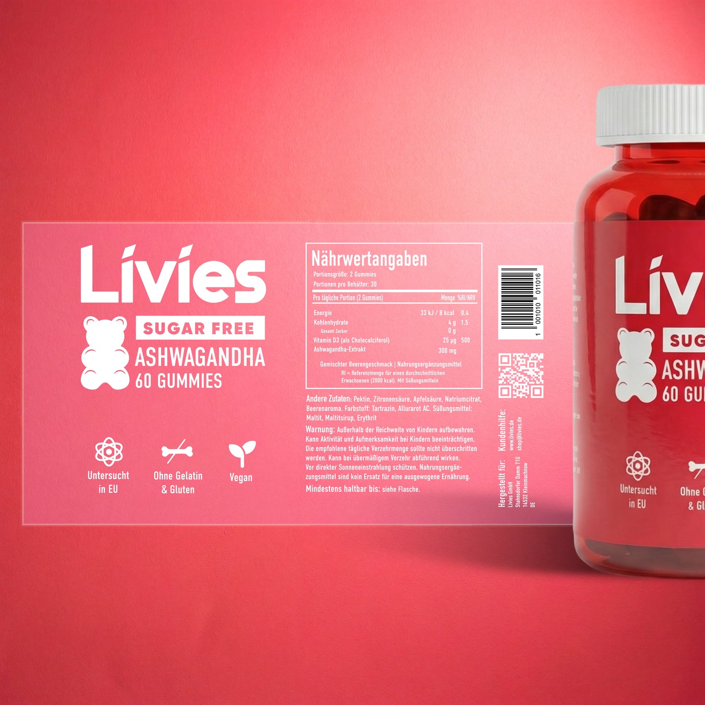 Livies Ashwagandha Gummybears