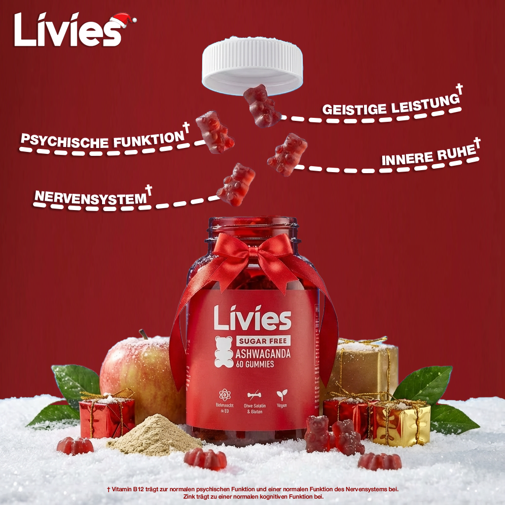 Livies Ashwagandha Gummibeertjes