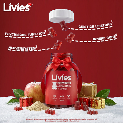 Livies Ashwagandha Gummibeertjes