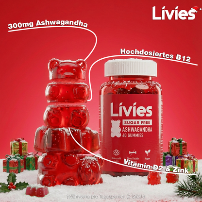 Livies Ashwagandha Gummibeertjes