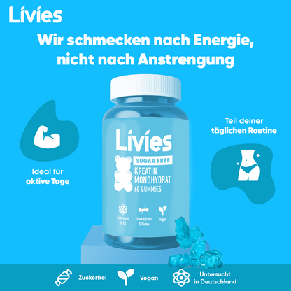 Livies Kreatine Gummibeertjes