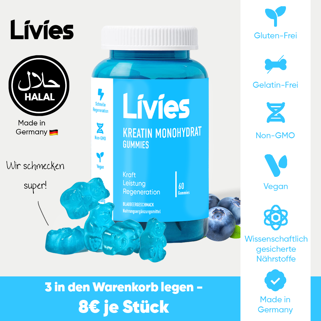 Livies Kreatin Gummybears