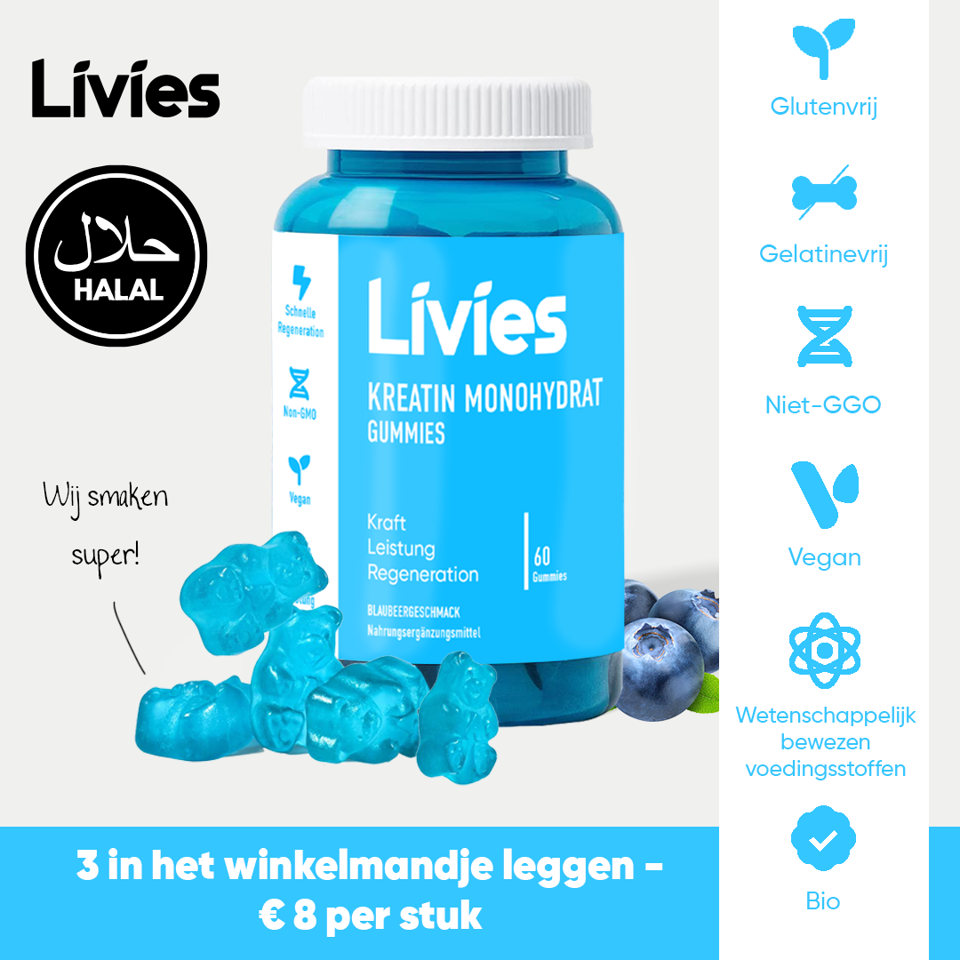 Livies Kreatine Gummibeertjes