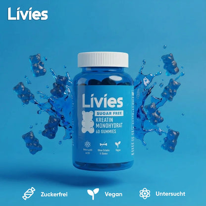 Livies Kreatine Gummibeertjes
