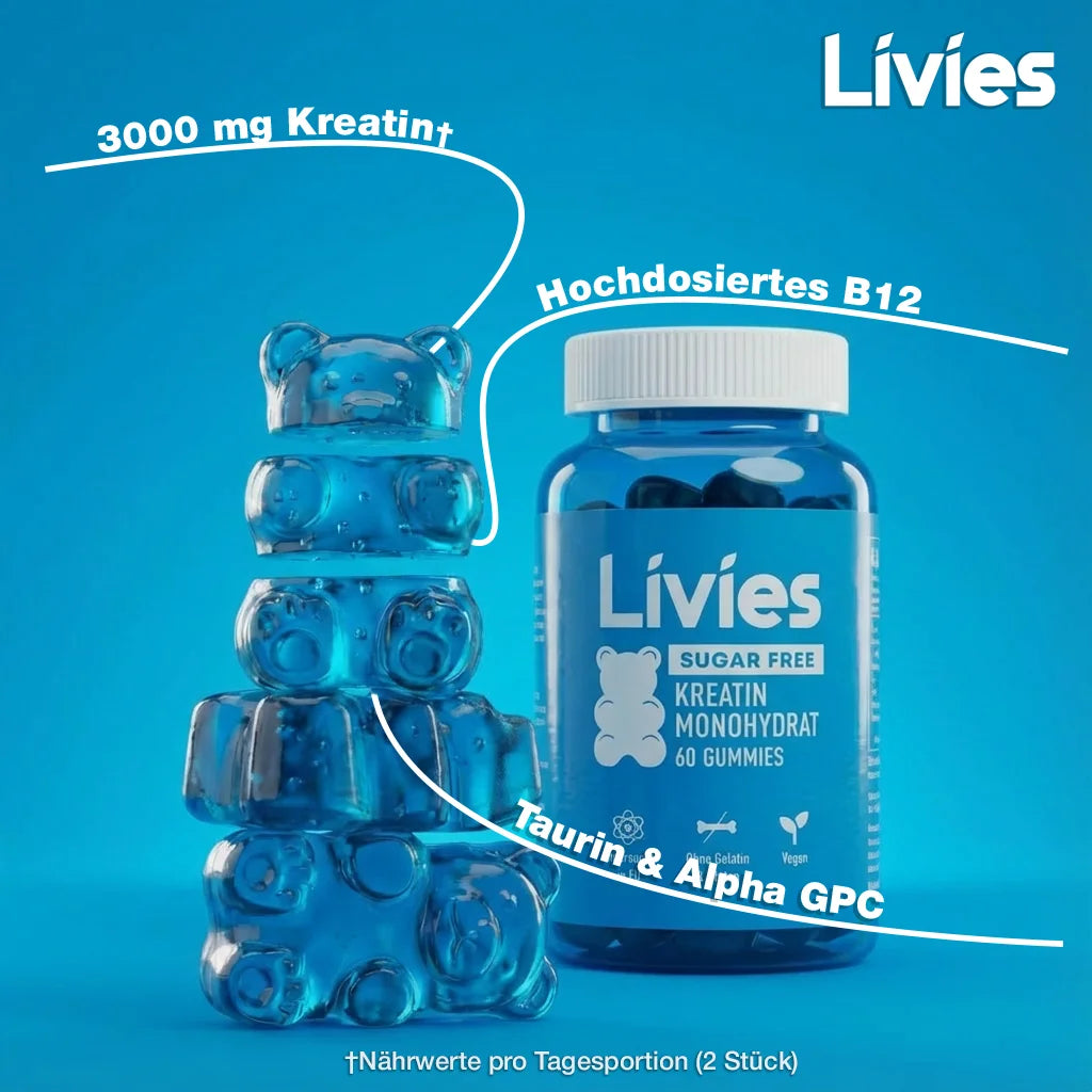Livies Kreatine Gummibeertjes