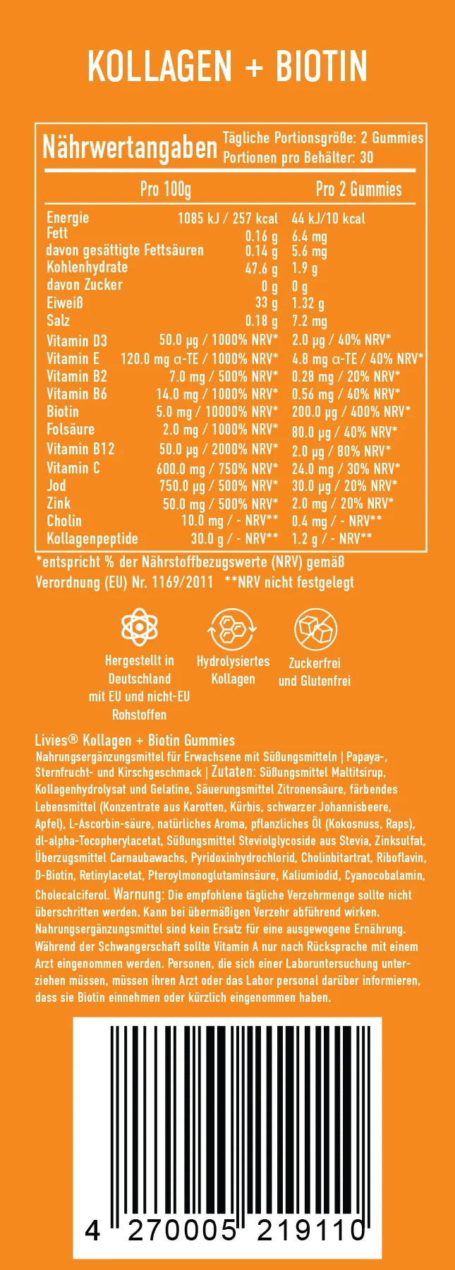 Kollagen + Biotin