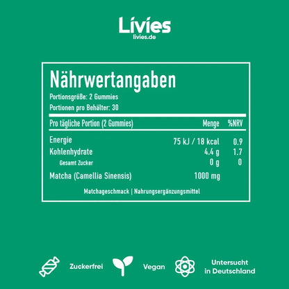Livies Matcha Gummies