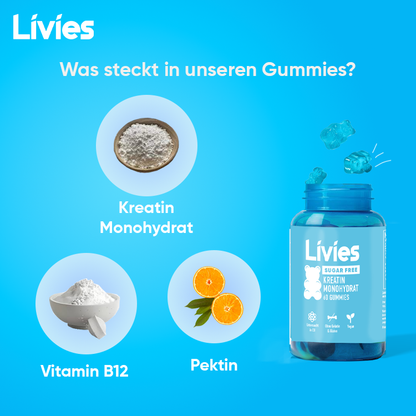 Livies Kreatine Gummibeertjes