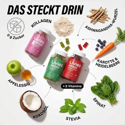 Livies Debloat & Cortisol Trio